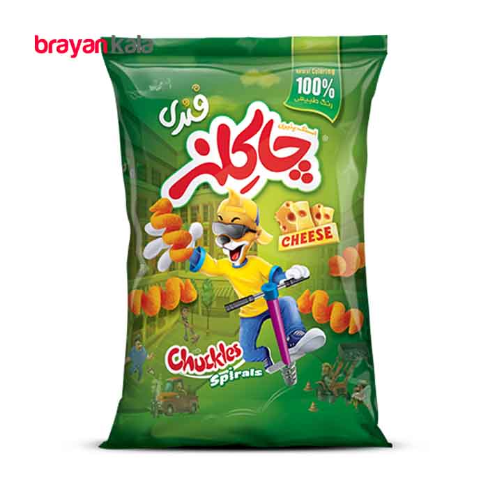 عکس اصلی اسنک فنری چاکلز